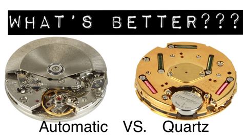 swiss quartz movement vs automatic